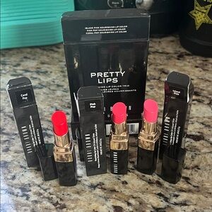 ⚡️💕Bobbi Brown Lipstick Trio Pretty Lips Set